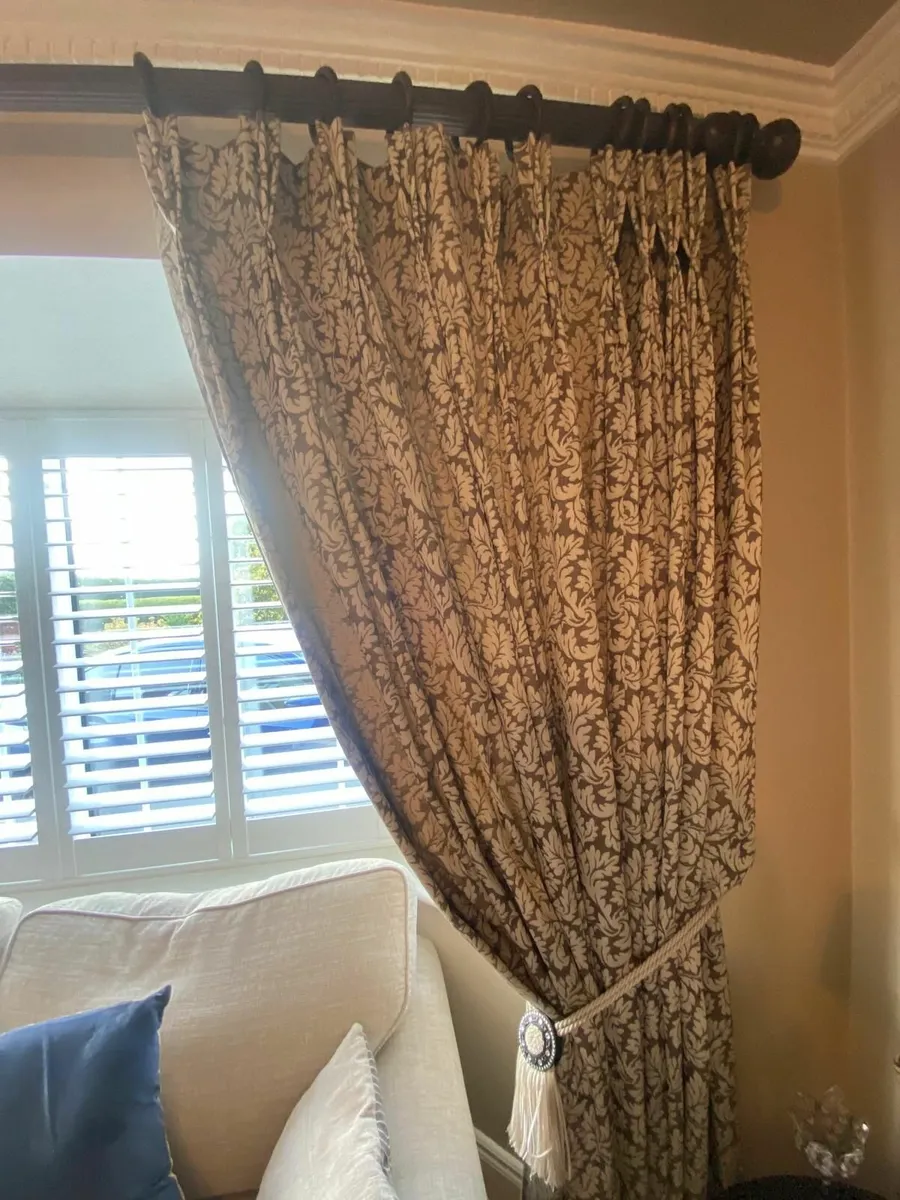 Curtains (sitting & dinning room) - Image 2