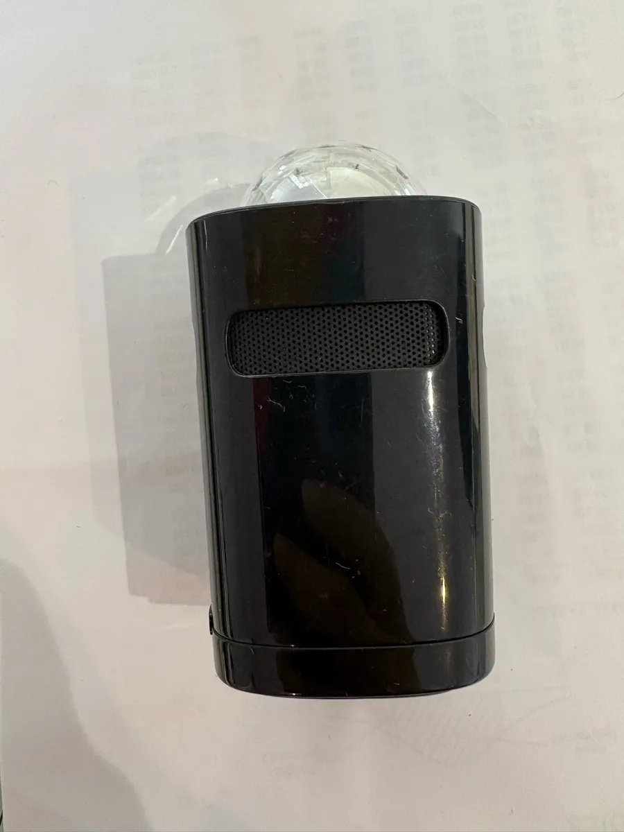 Bluetooth Party Speaker with Disco Ball Lights - Image 2