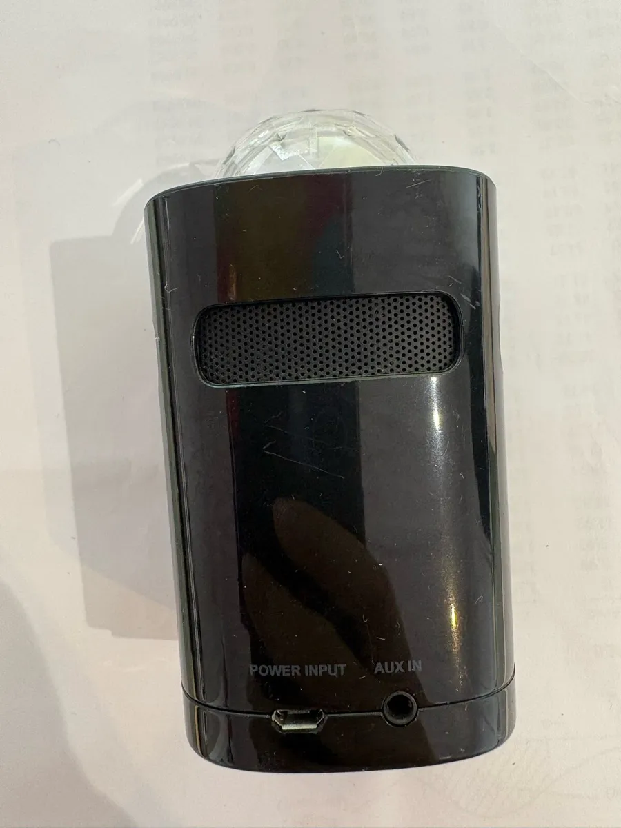 Bluetooth Party Speaker with Disco Ball Lights - Image 3