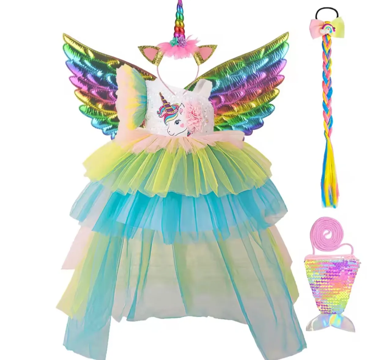 Unicorn Dress Costume - Image 4