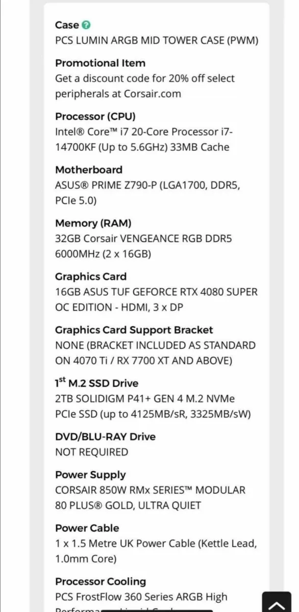 Gaming pc rtx 4080 super - Image 2