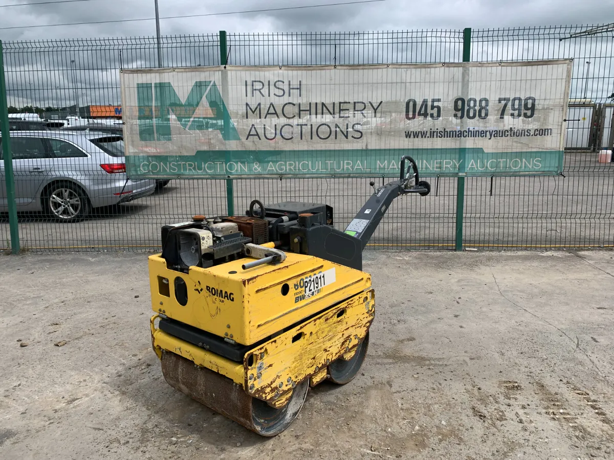 2021 BOMAG BW65H PEDESTRIAN DIESEL ROLLER - Image 1