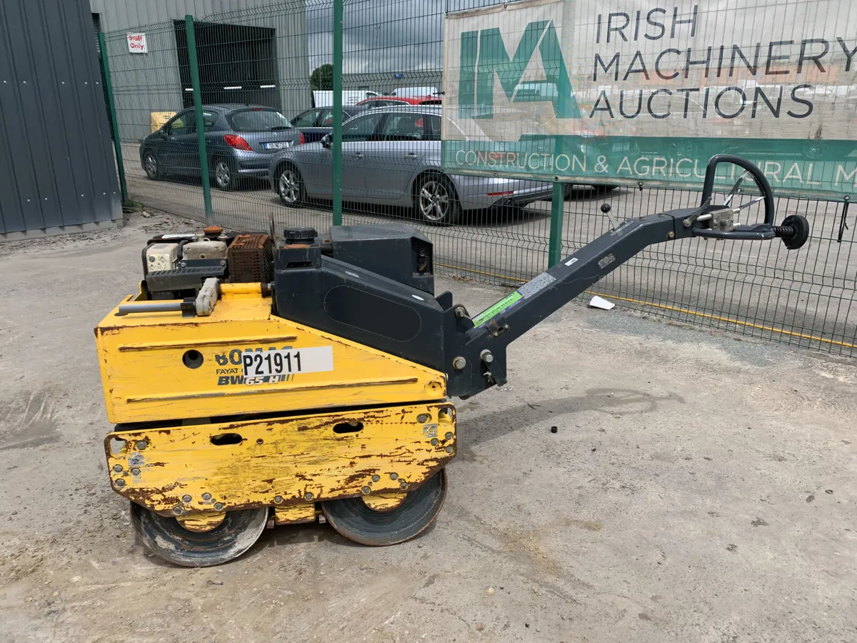 2021 BOMAG BW65H PEDESTRIAN DIESEL ROLLER - Image 2