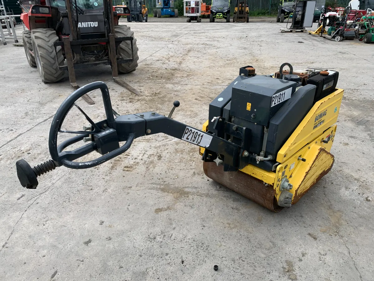2021 BOMAG BW65H PEDESTRIAN DIESEL ROLLER - Image 4