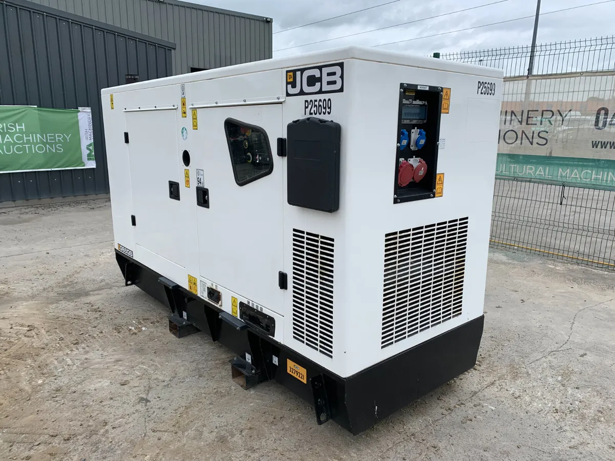 2023 JCB 60KVA DIESEL GENERATOR FOR AUCTION - Image 2