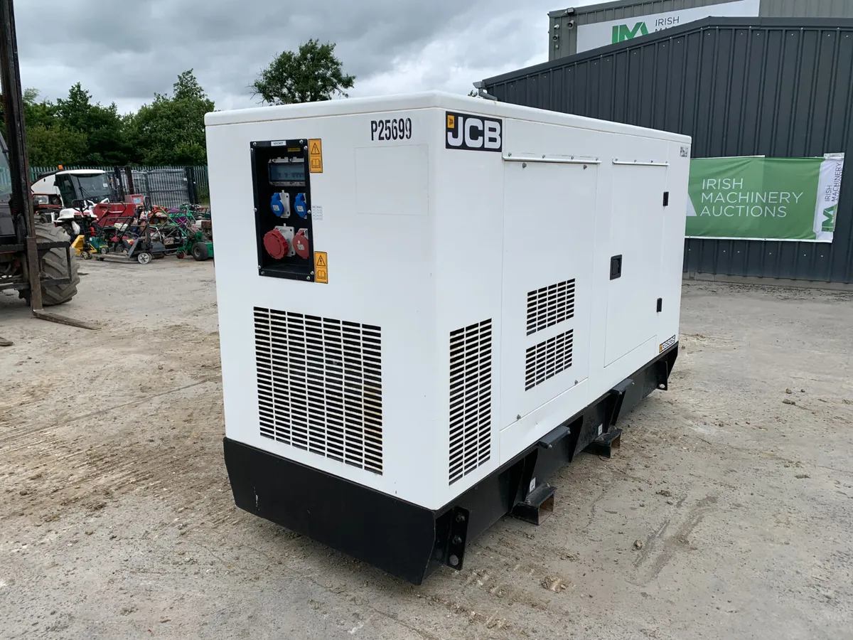2023 JCB 60KVA DIESEL GENERATOR FOR AUCTION - Image 4