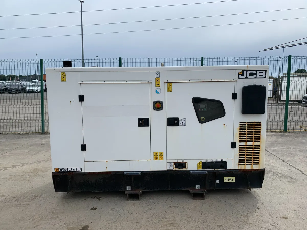 2021 JCB 60KVA DIESEL GENERATOR FOR AUCTION - Image 1