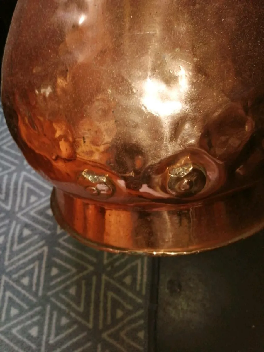 Large copper jug - Image 2