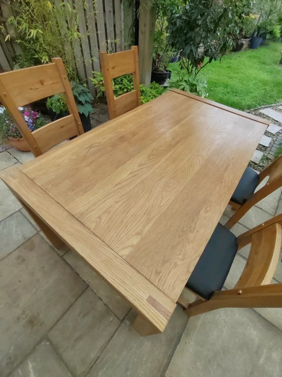 Oak table - Image 4