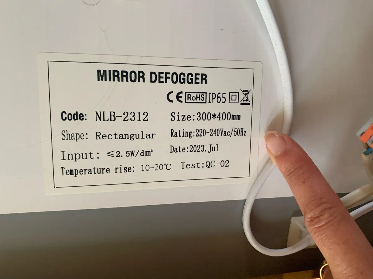 LED Bathroom Mirror - Image 3