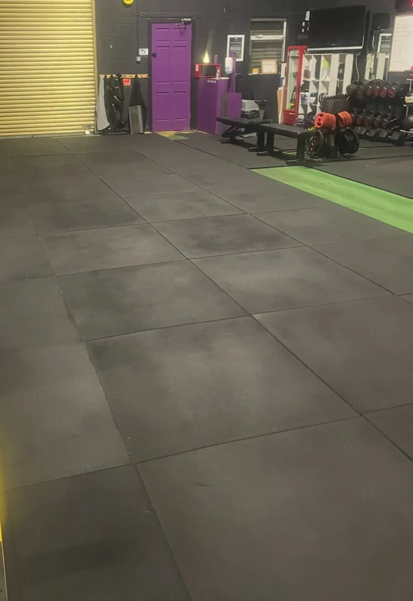 Gym mats 1m x 1m 15mm