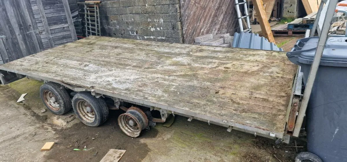 Ivor williams 14 ft x 6 1/2 ft trailer - Image 2