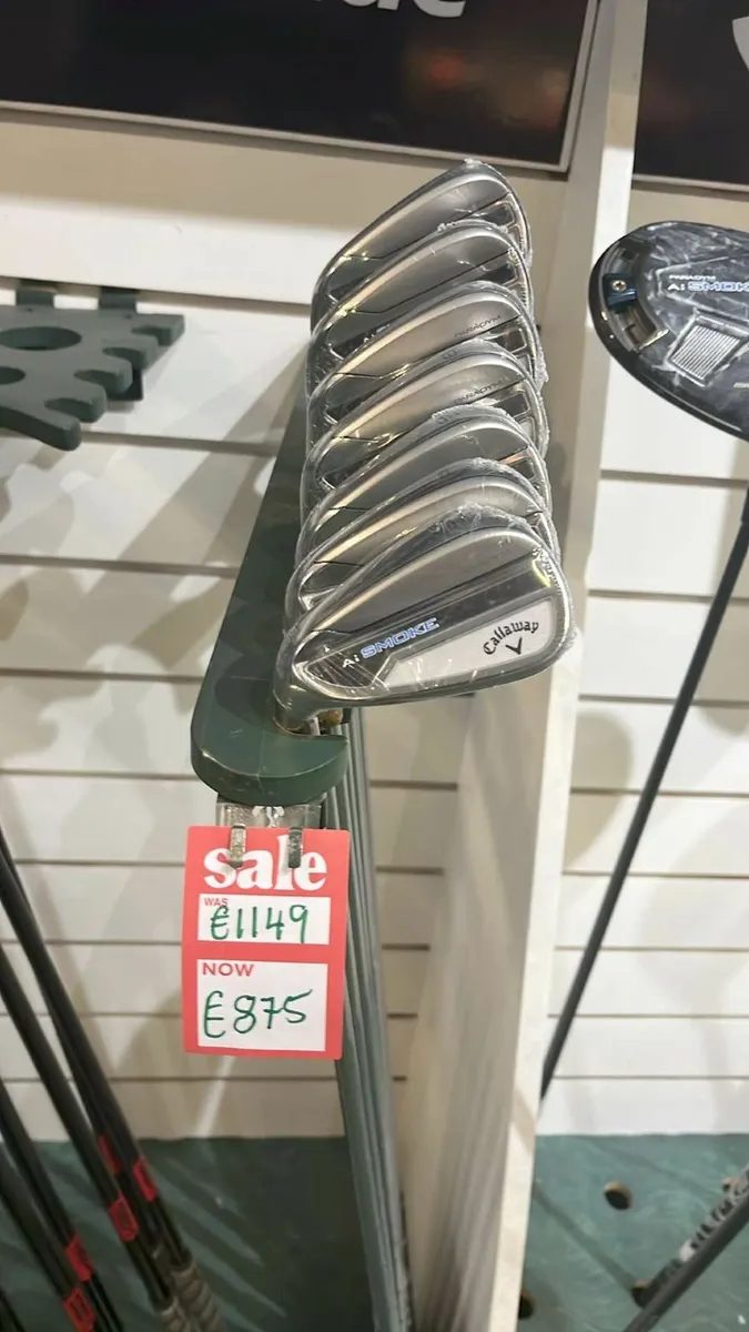 Callaway Ai Smoke  LEFT 5-SW Regular NOW €799 - Image 3