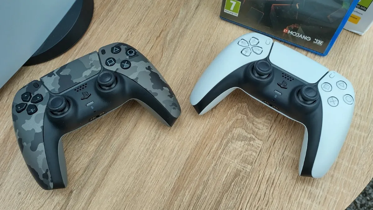 PlayStation 5 w/ Two Controllers & Minecraft - Image 2