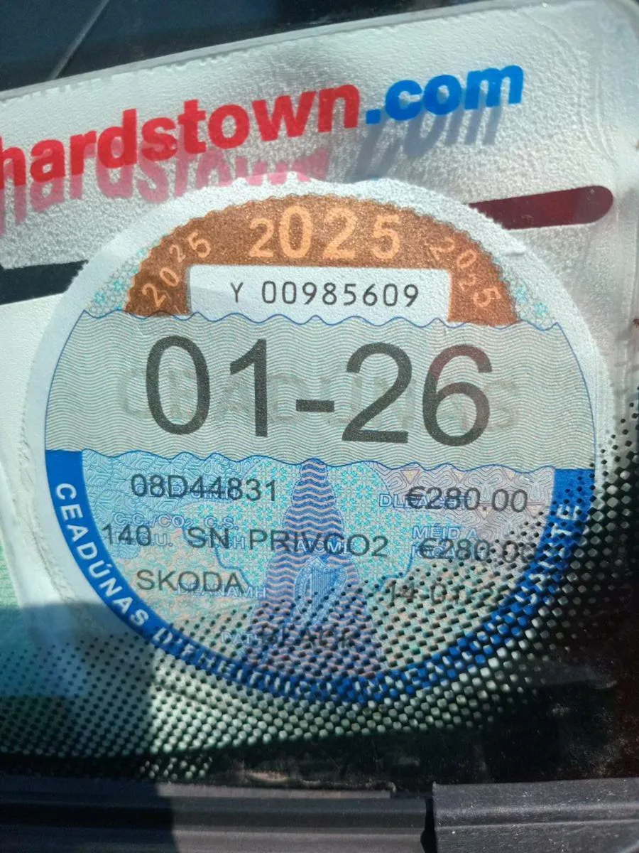 Skoda Fabia 2008 NCT/TAX 01/26 - Image 2