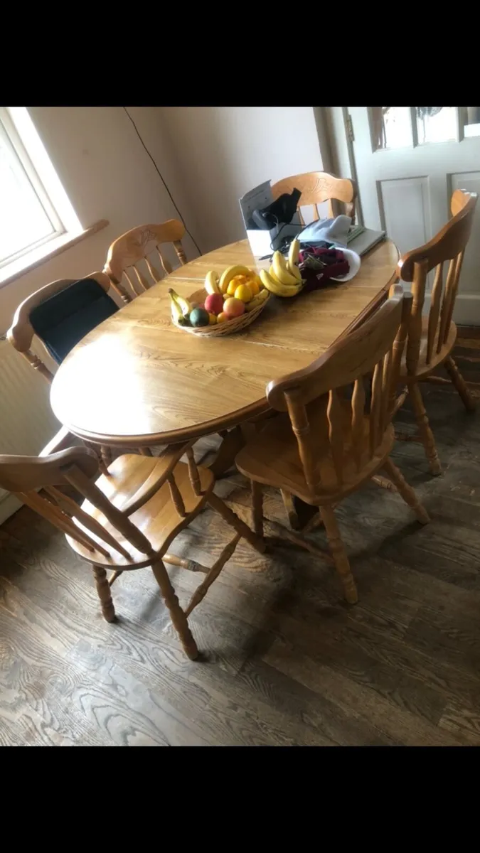 Table and chairs