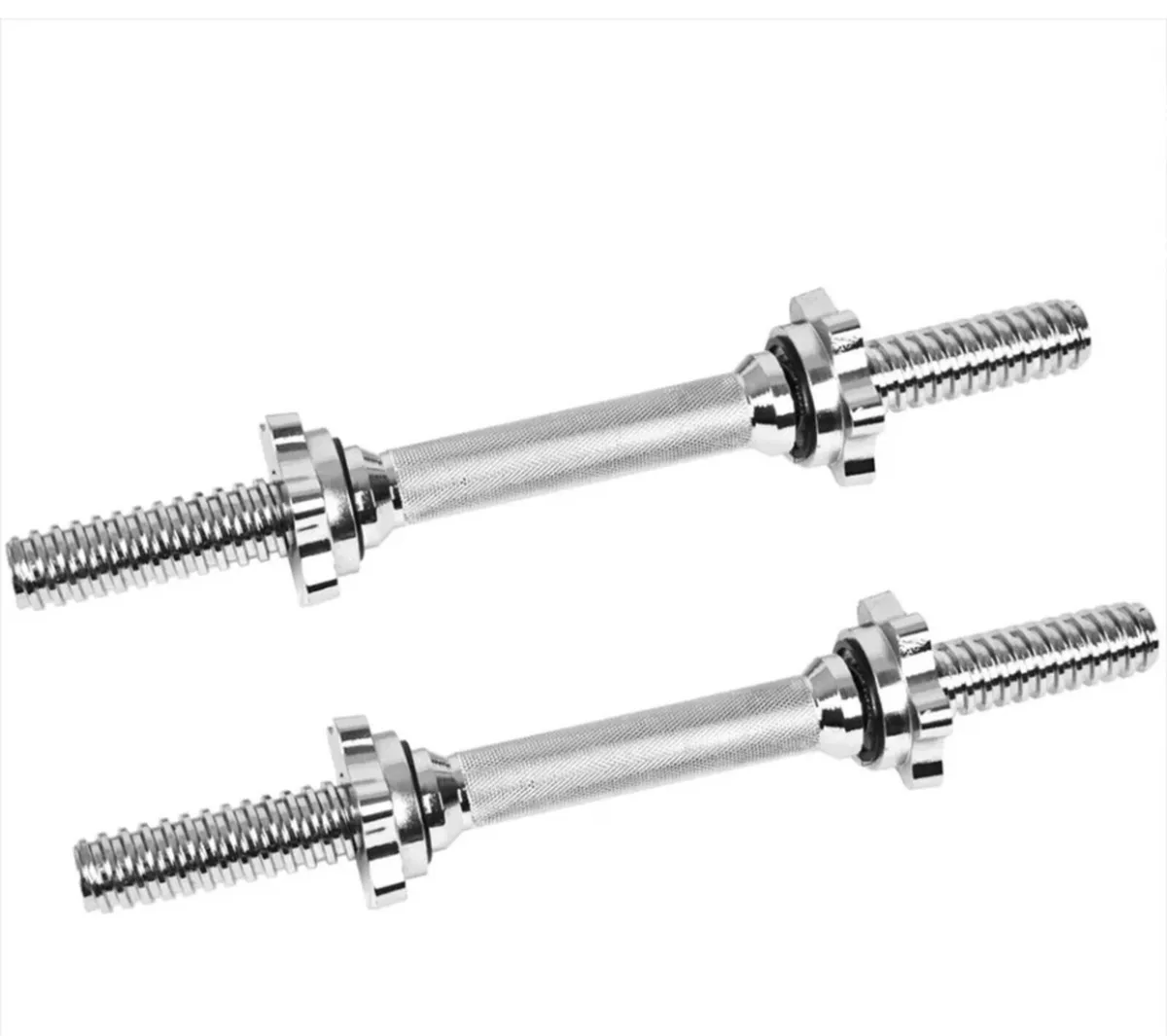 2 x Dumbbell Bar Pair Weight Lifting Set Spinlock - Image 4