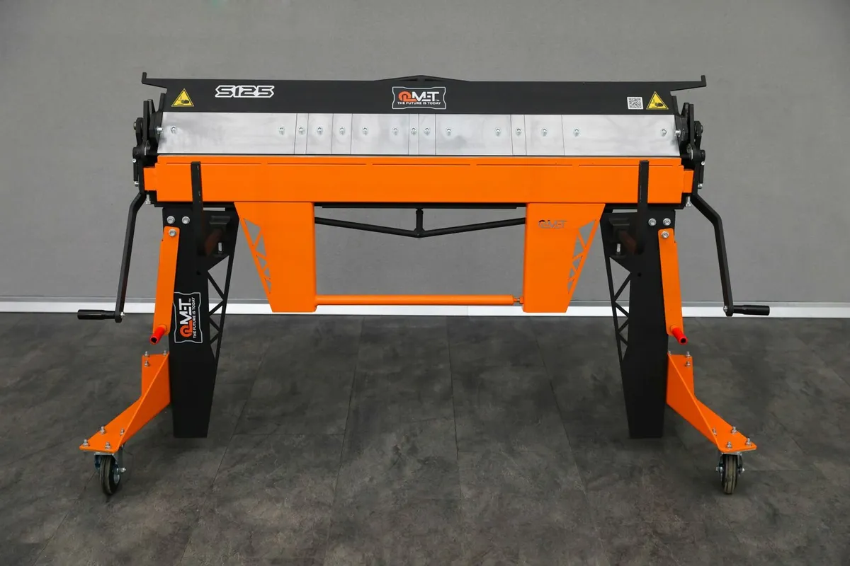 Box and Pan Sheet Metal Brake M20x1250+Rolleshear. - Image 4