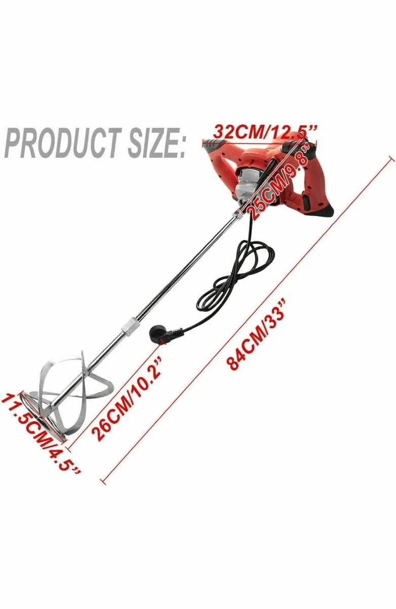 Sds hammer action drill/electric mixer - Image 4