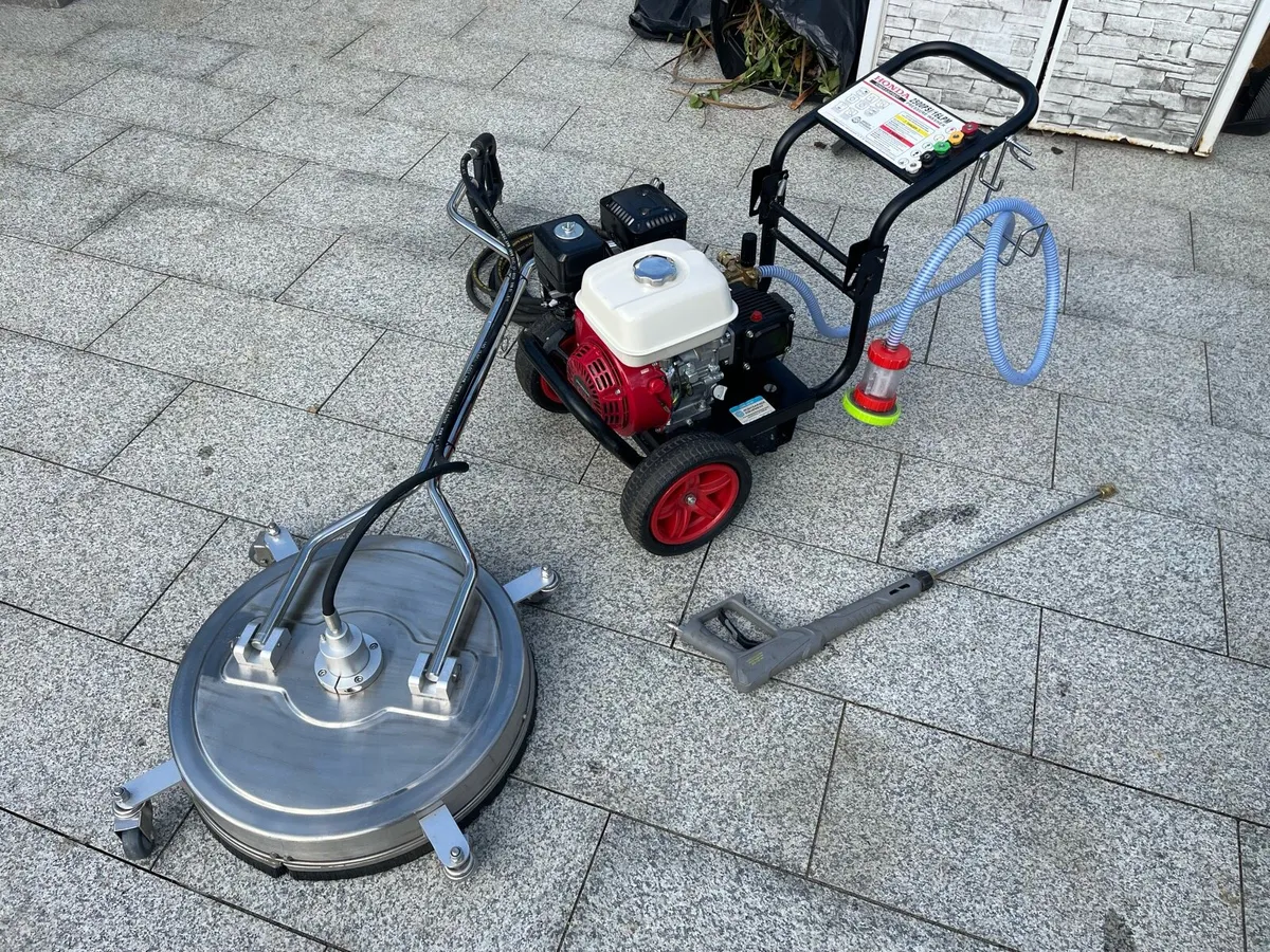 Power Washer + Surface Cleaner ~ Honda 2500 psi - Image 1