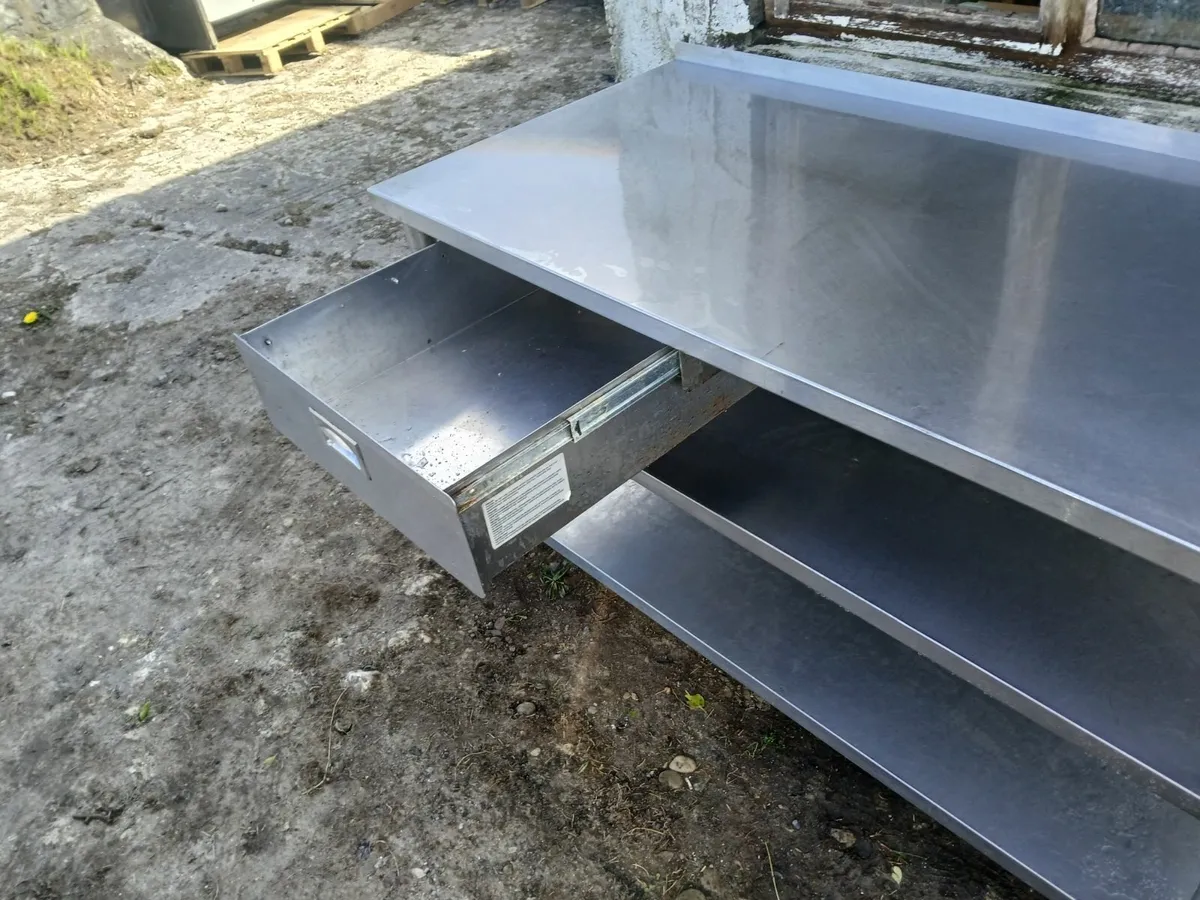 Stainless steel table ...catering unit delivered - Image 2