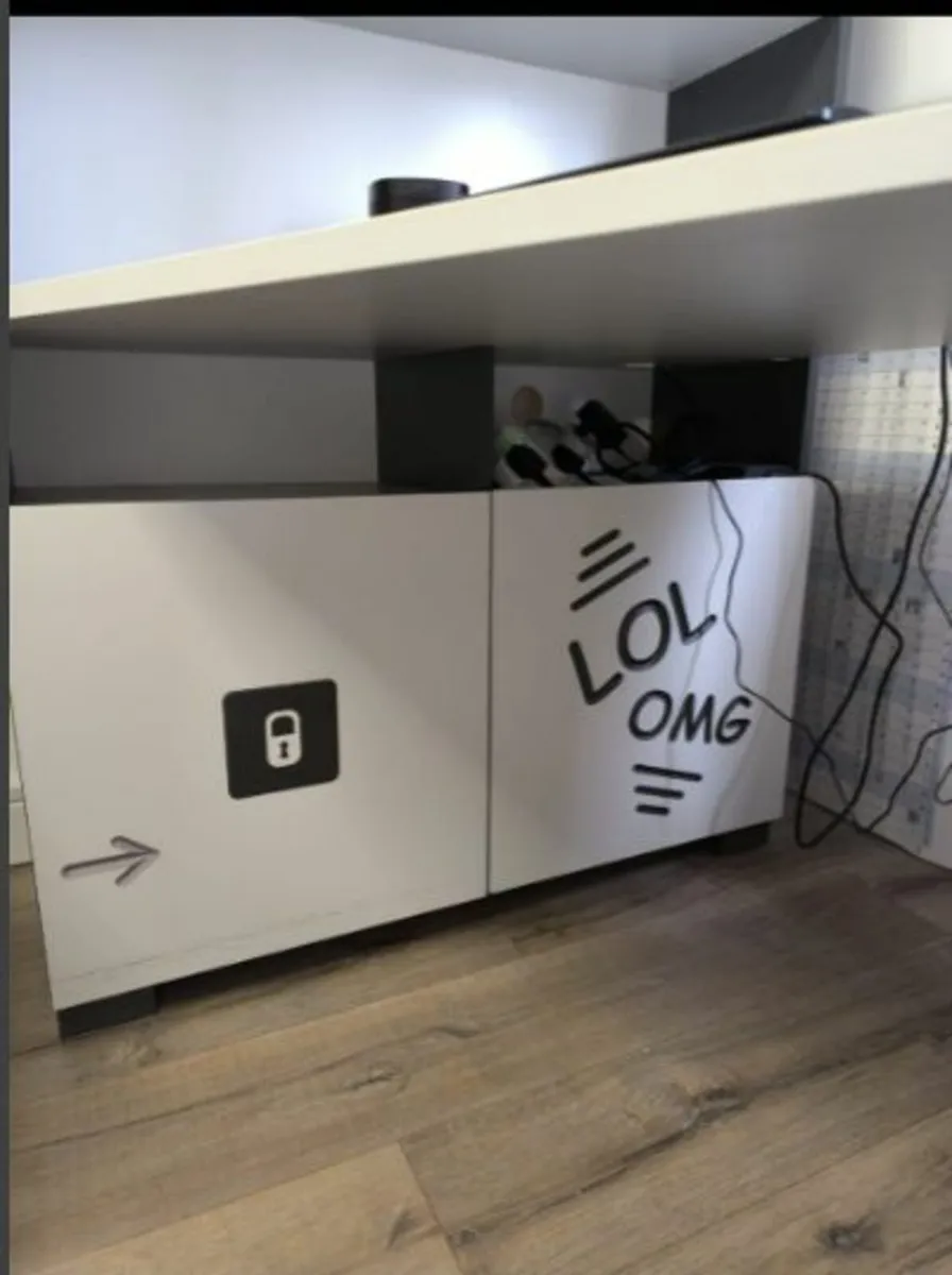 Book case desk for sale - Image 3