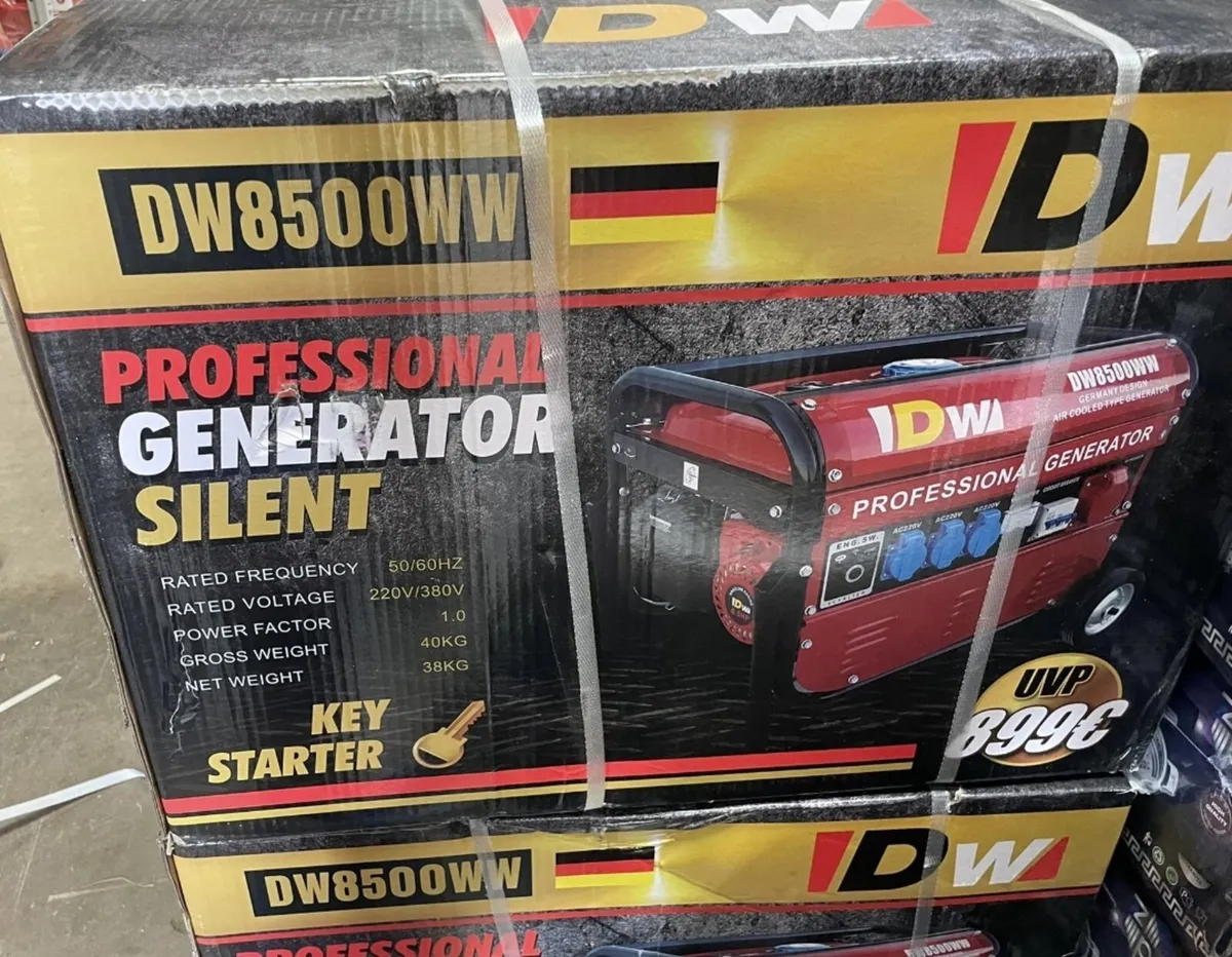 German generator 8500w