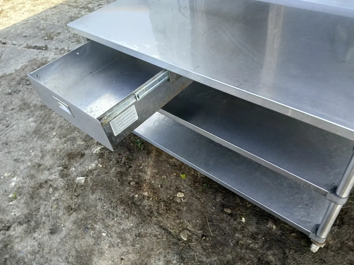 Stainless steel work table unit ...delivered - Image 3