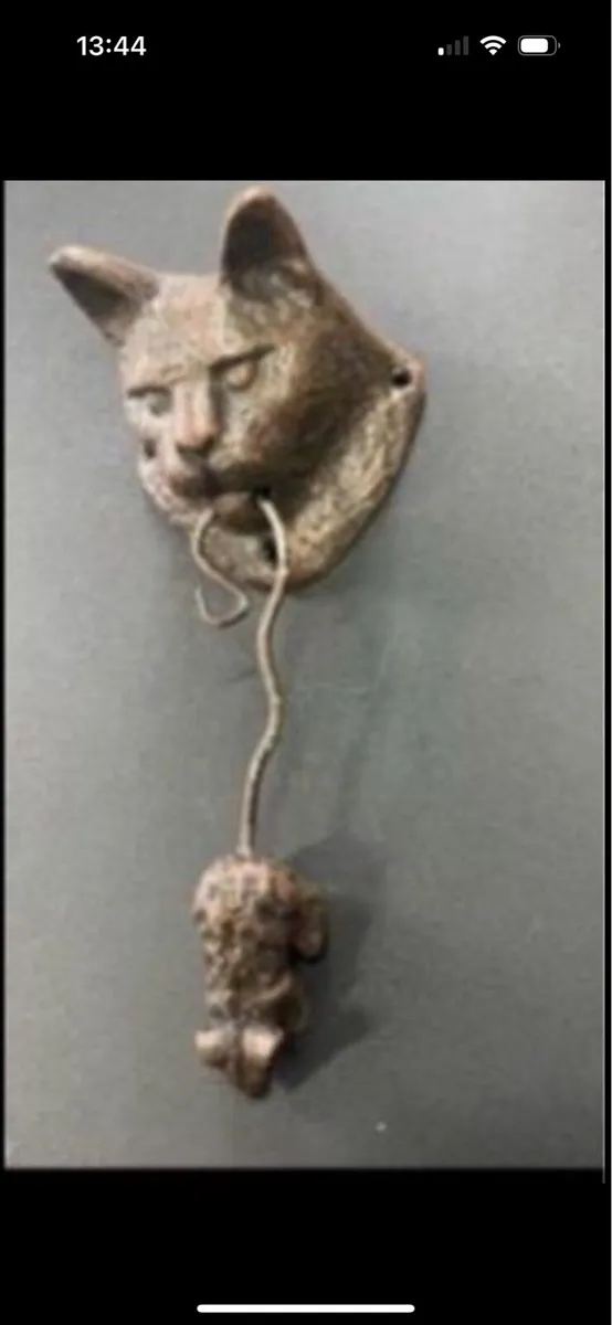Cat and mouse door knocker - Image 4
