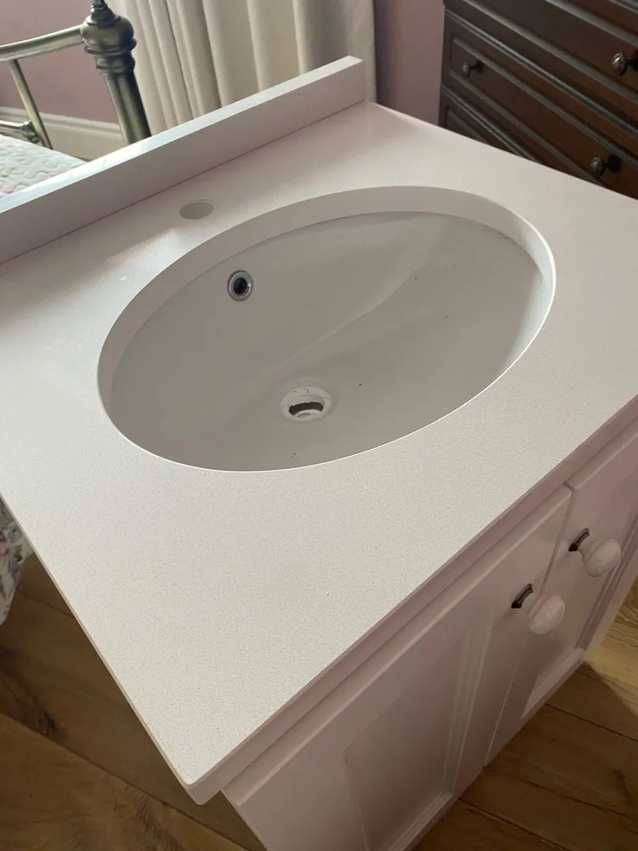 Bathroom cabinet with sink - Image 2