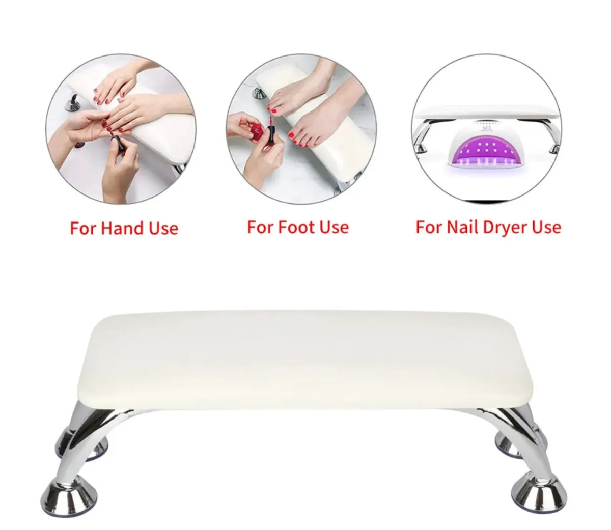 Manicure Nail Art Beauty Hand Holder Cushion - Image 2