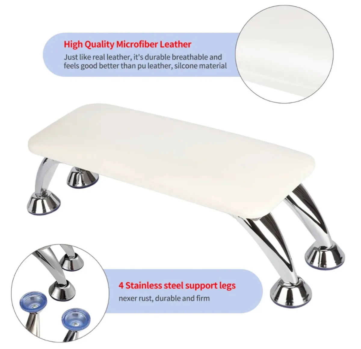 Manicure Nail Art Beauty Hand Holder Cushion - Image 4