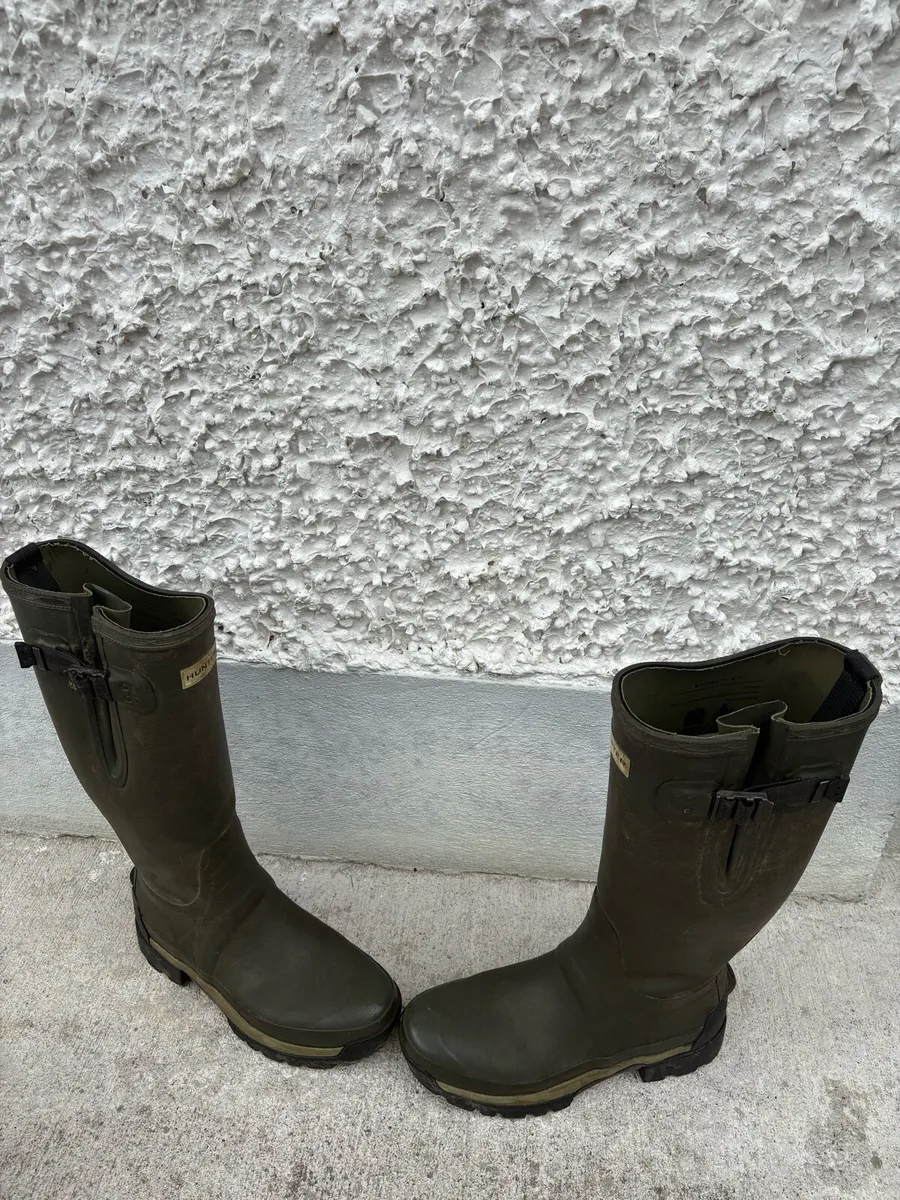 Olive Green Men’s Hunter Balmoral Boots - Image 2