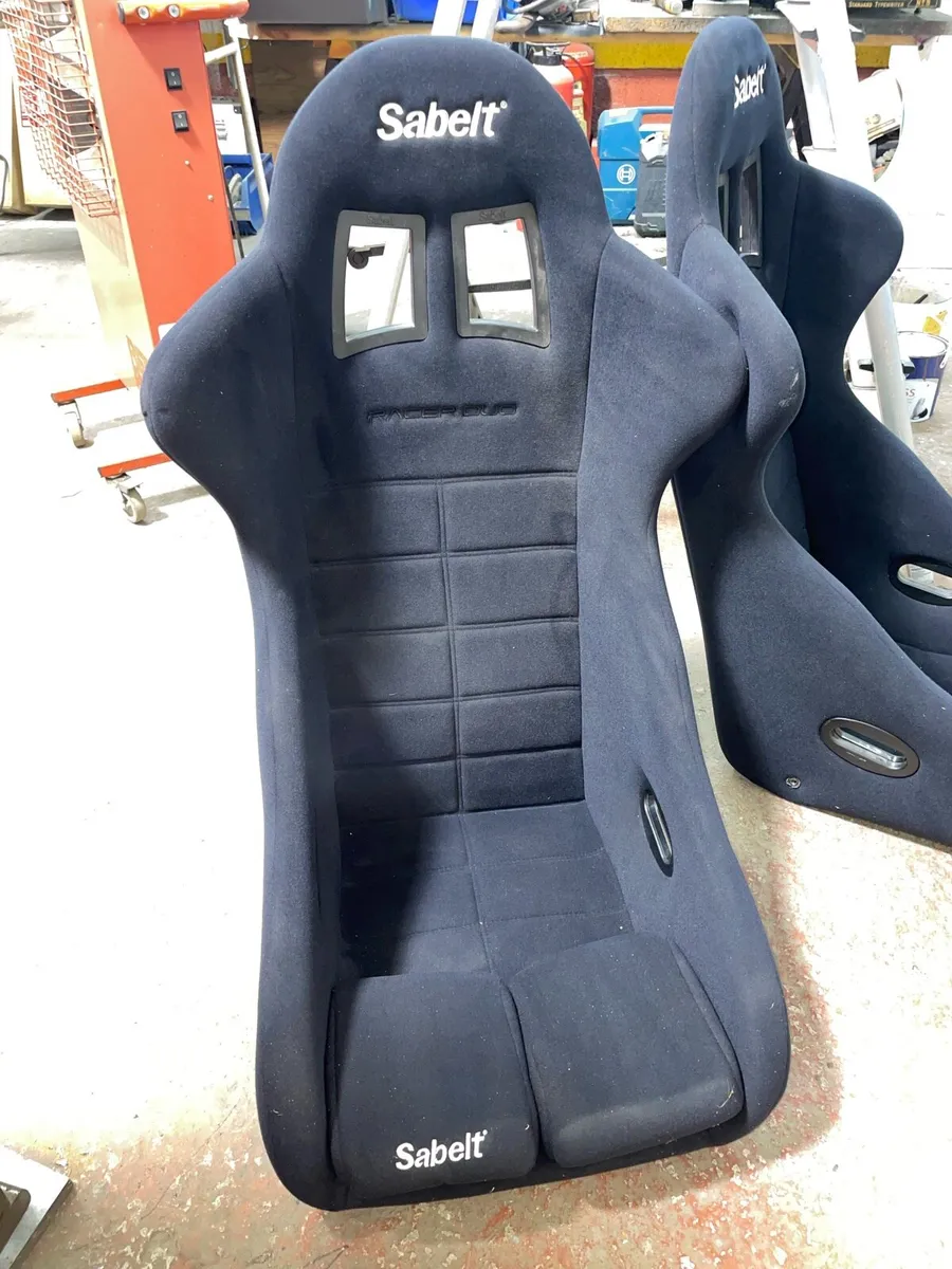 Pair Rally Race Seats & Harnesses - Image 3