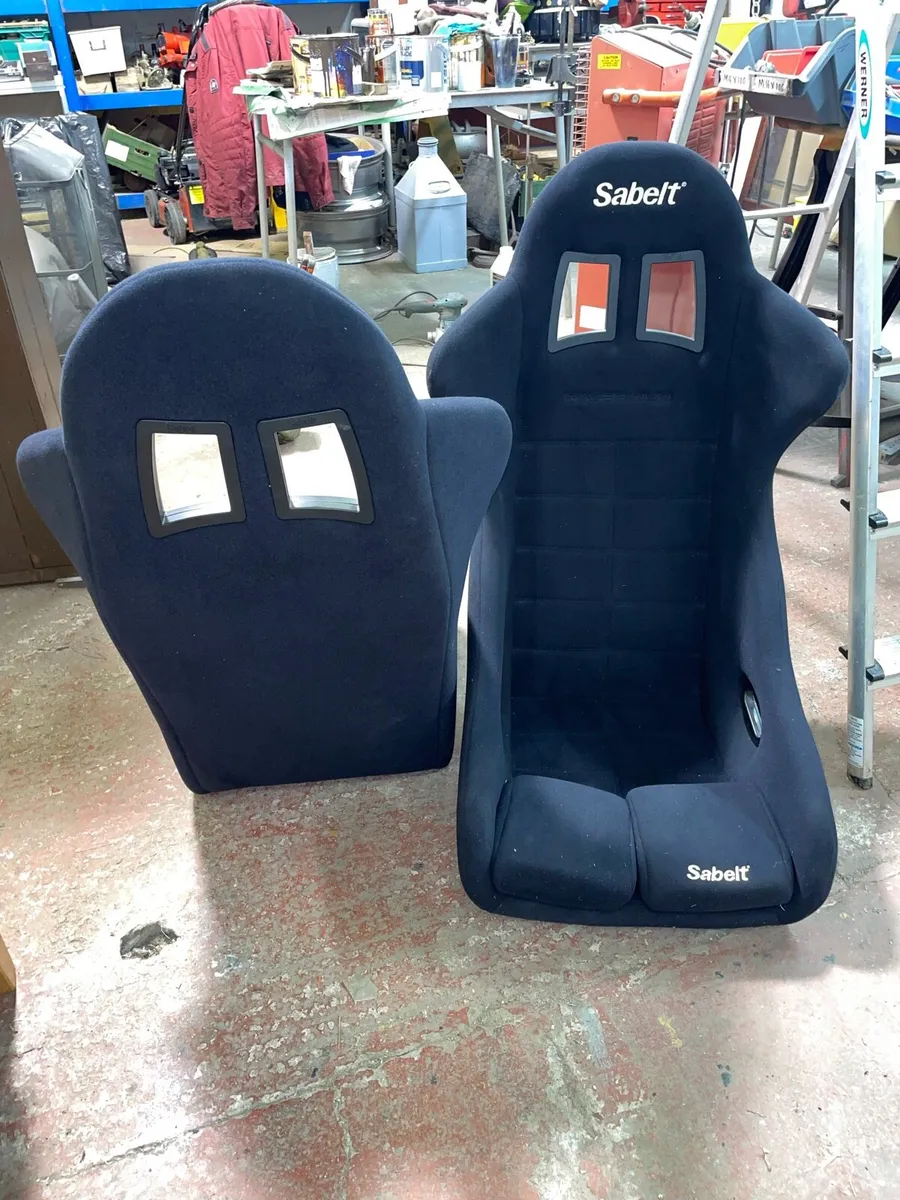 Pair Rally Race Seats & Harnesses - Image 4