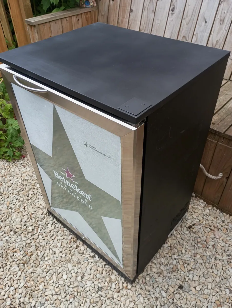 Heineken bar fridge freezer - Image 2
