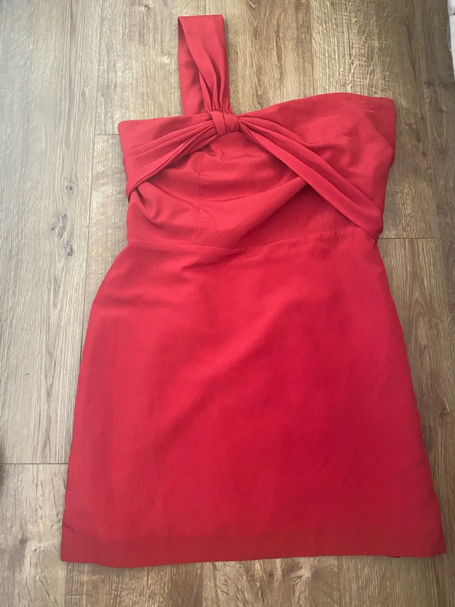 Beautiful size 16 red dress