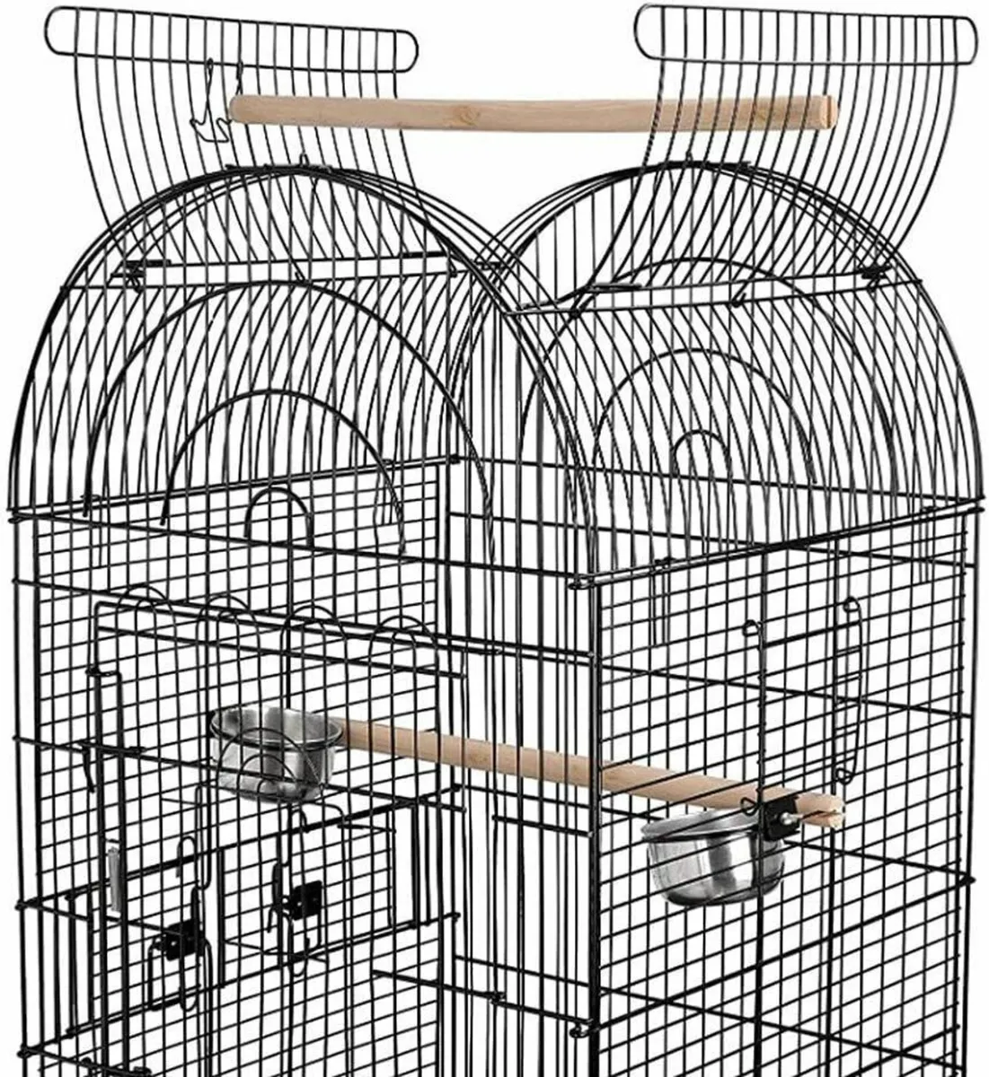 Bird Cage Large Wrought Iron for Small Birds - Image 2