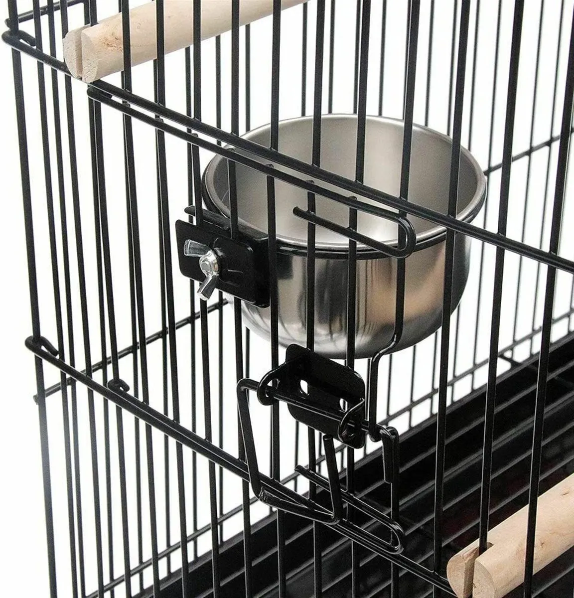 Bird Cage Large Wrought Iron for Small Birds - Image 4