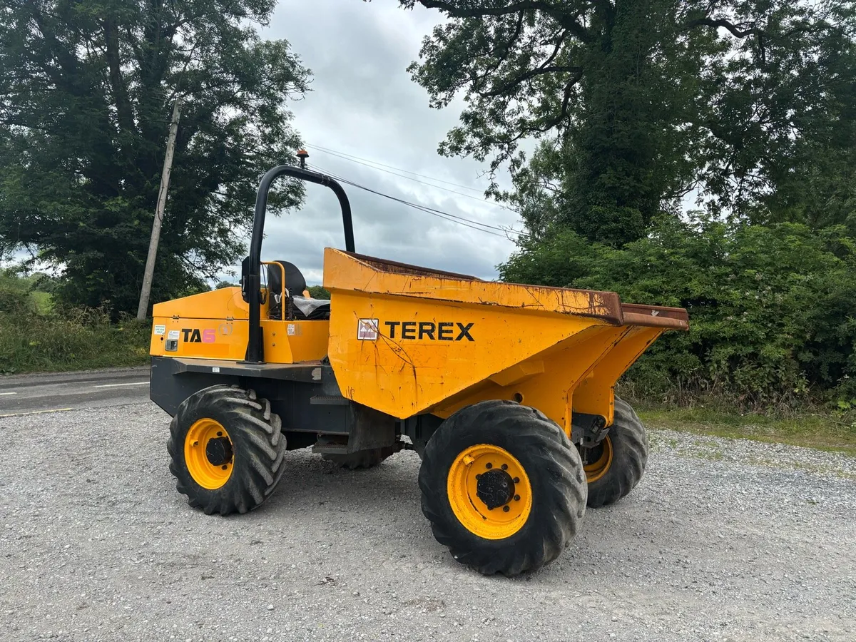 Terex 6 ton dumper - Image 1