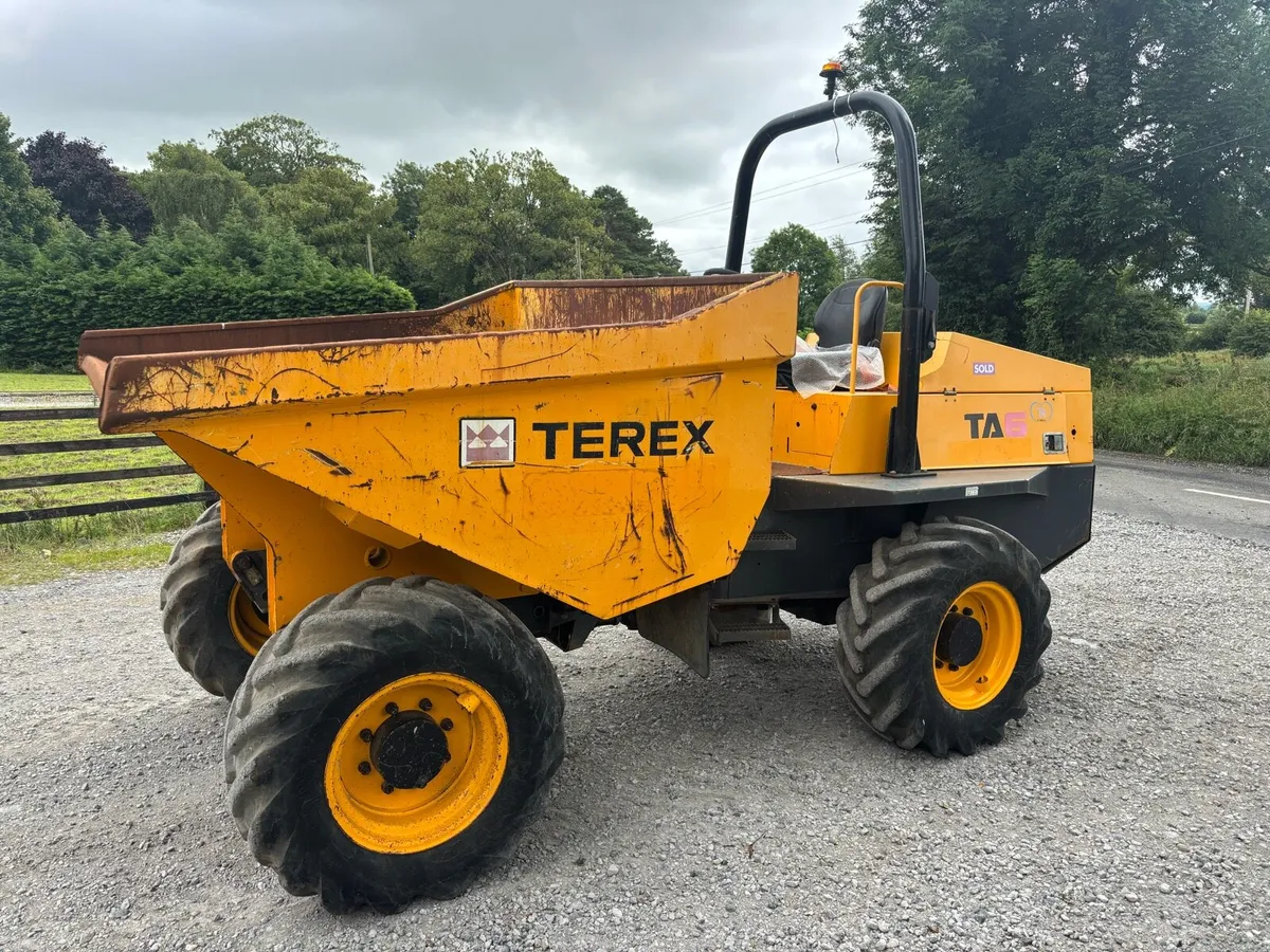 Terex 6 ton dumper - Image 3