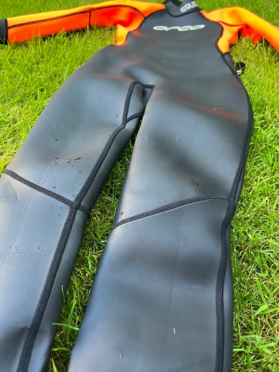 Orca Squad Junior High Visiblity Wetsuit - Image 2