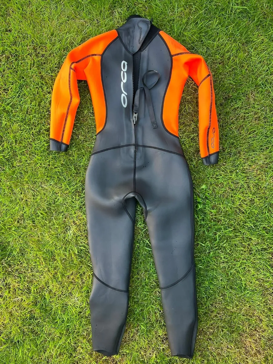 Orca Squad Junior High Visiblity Wetsuit - Image 4
