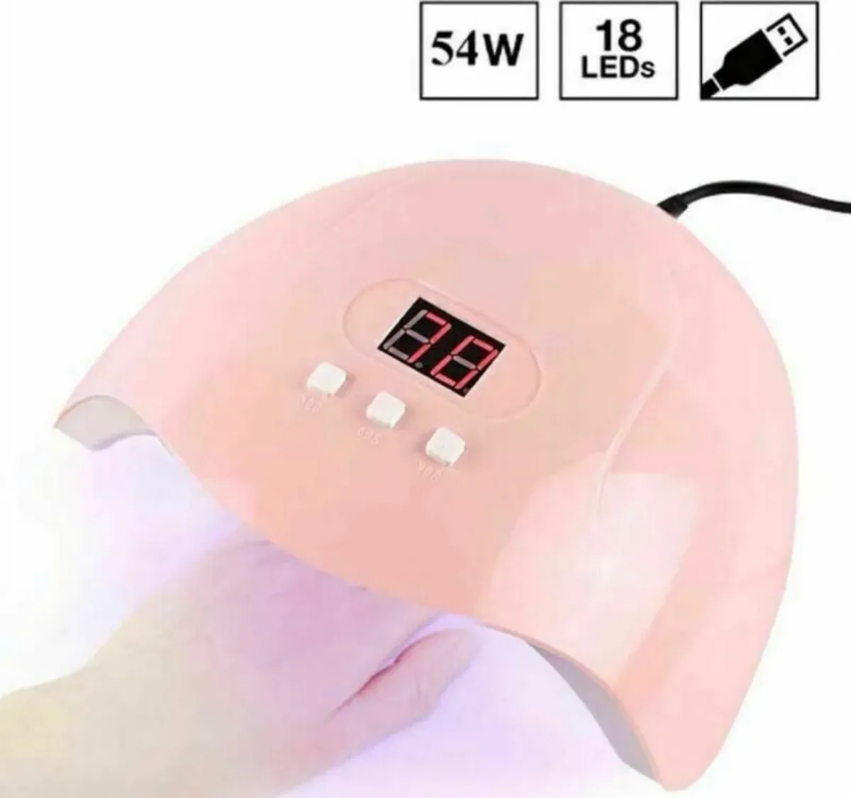 LED UV Nail Polish Dryer Lamp Gel Acrylic NEW - Image 2