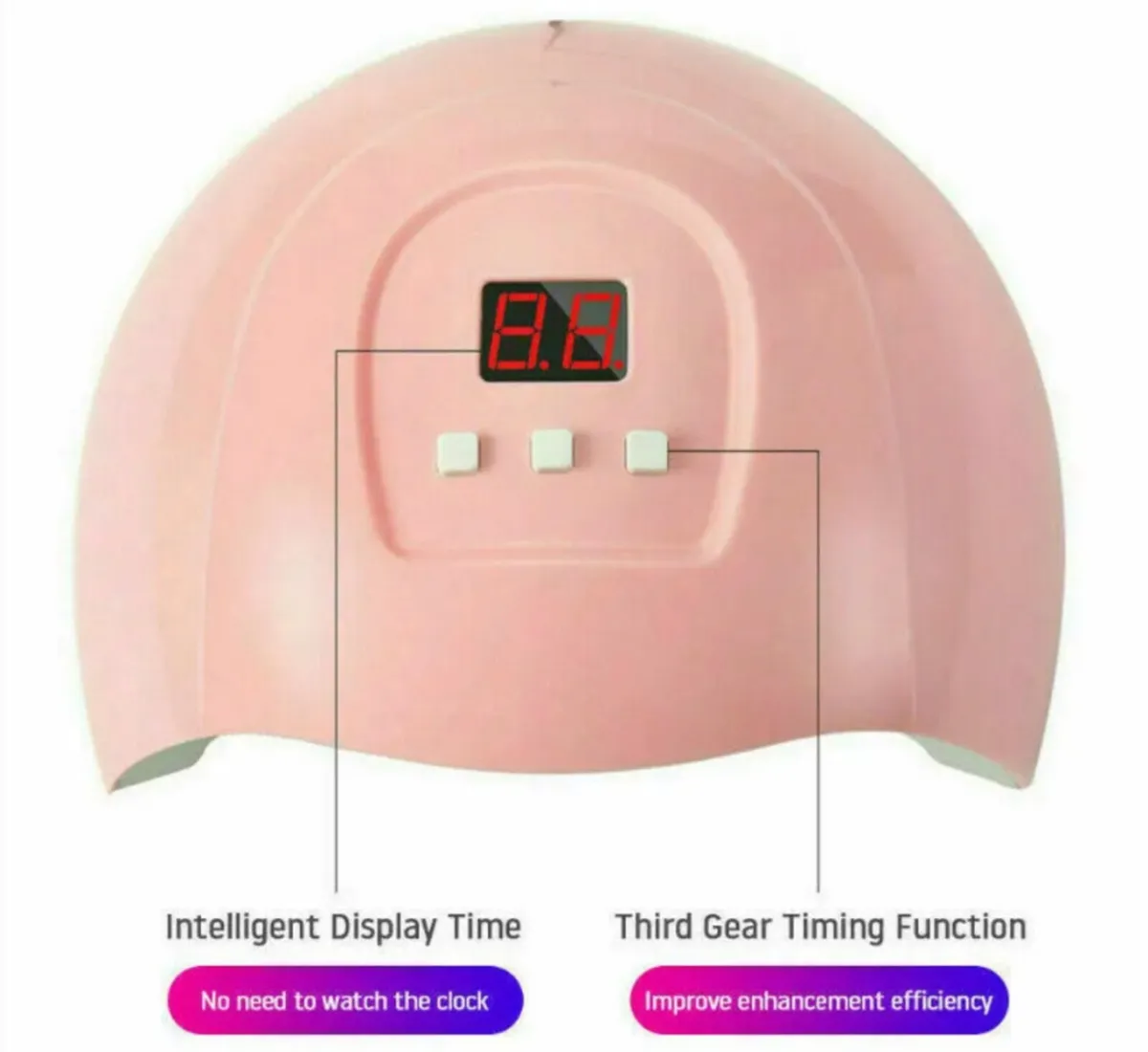 LED UV Nail Polish Dryer Lamp Gel Acrylic NEW - Image 3