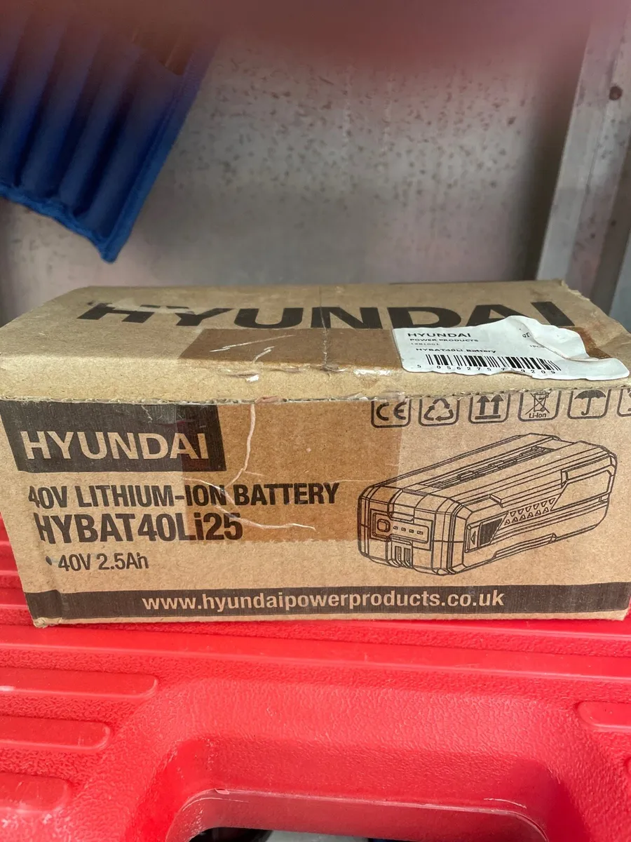 Hyundai 40v lithium battery - Image 1