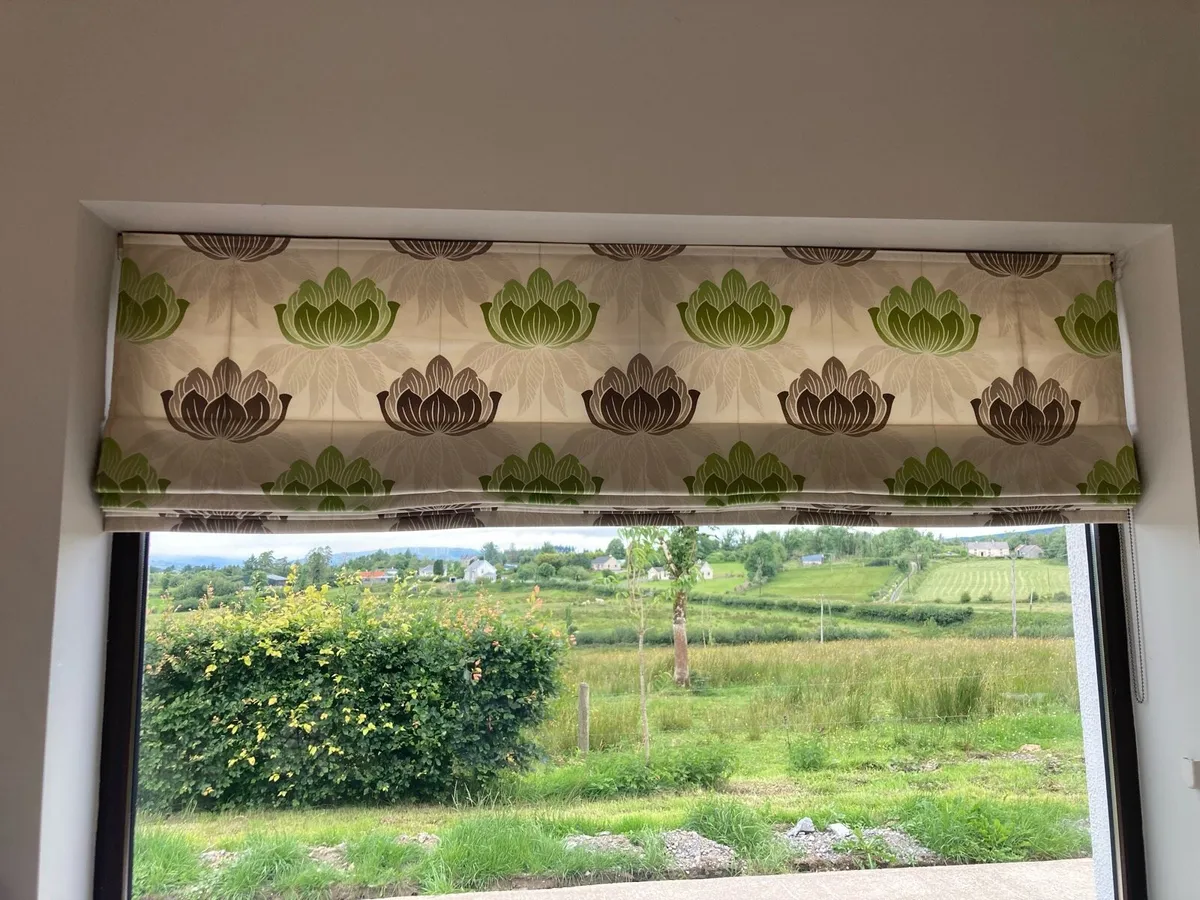 Two Roman Blinds