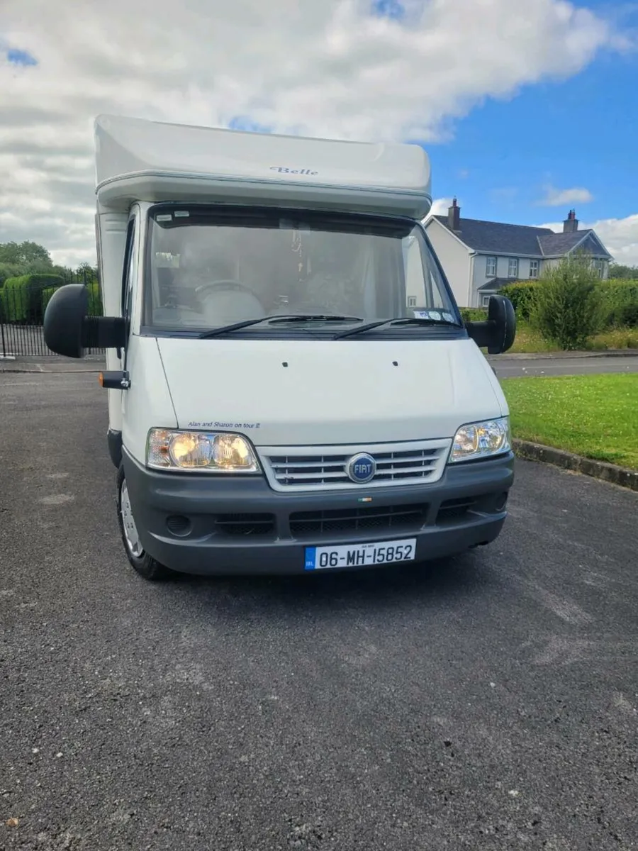 06 fiat ducato low profile 4 bert camper - Image 2