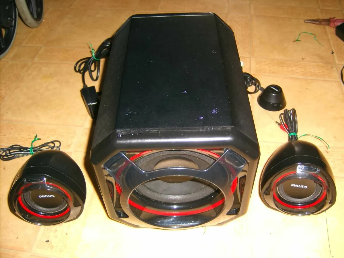 Philips Spa5300/10 Subwoofer with speakers - Image 1