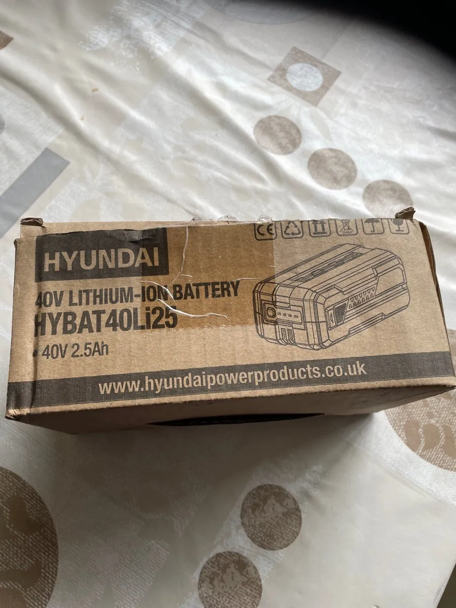 Hyundai 40v lithium battery - Image 4